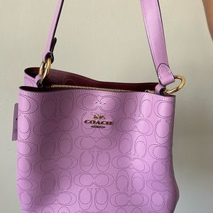 Coach signature town 1008 bucket bag